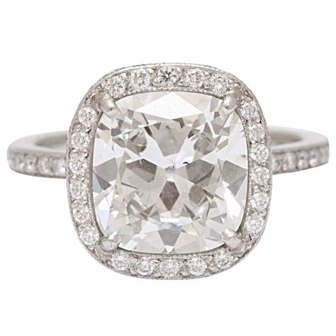 cartier engagement rings cushion cut.